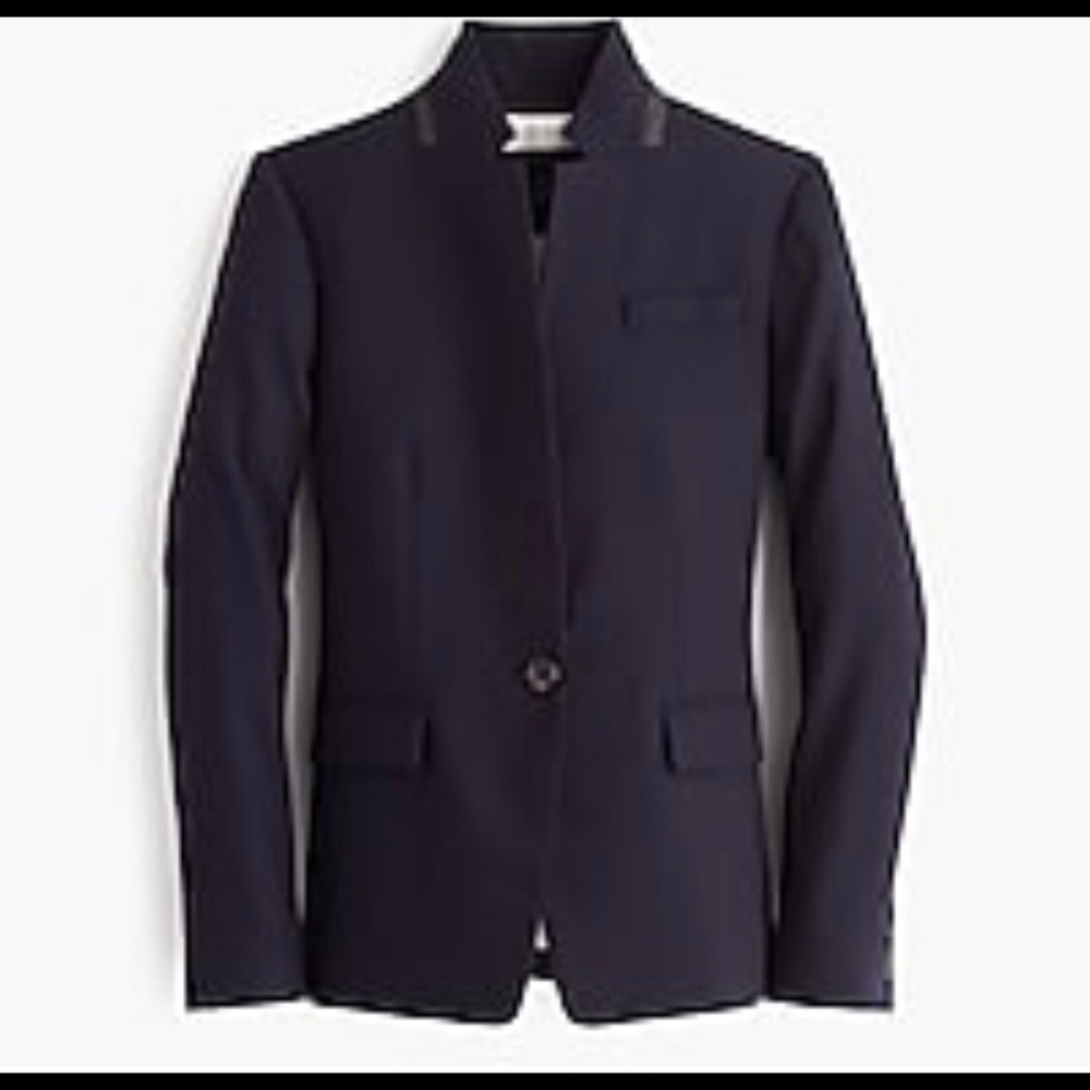 Regent blazer from wool flannel by j.crew size 10